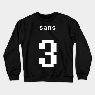 Undertale Sans Jersey Crewneck Sweatshirt